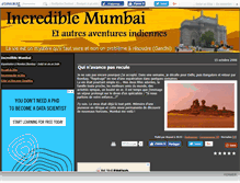 Tablet Screenshot of incrediblemumbai.canalblog.com