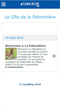 Mobile Screenshot of lapalombieregite.canalblog.com