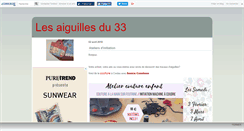 Desktop Screenshot of lesaiguillesdu33.canalblog.com