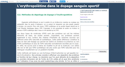 Desktop Screenshot of dopageepoetsl.canalblog.com
