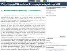 Tablet Screenshot of dopageepoetsl.canalblog.com