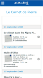 Mobile Screenshot of pierrepencenat.canalblog.com