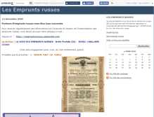 Tablet Screenshot of lempruntrusse.canalblog.com