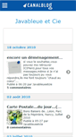 Mobile Screenshot of javableueetcie.canalblog.com