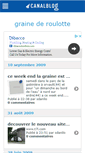Mobile Screenshot of grainederoulotte.canalblog.com