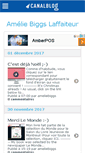 Mobile Screenshot of ameliebiggs.canalblog.com