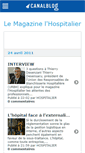 Mobile Screenshot of hospitalier.canalblog.com