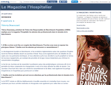 Tablet Screenshot of hospitalier.canalblog.com