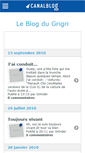 Mobile Screenshot of dergrigri.canalblog.com