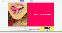 Desktop Screenshot of mariegourmandise.canalblog.com
