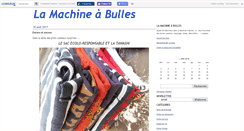 Desktop Screenshot of lamachineabulles.canalblog.com