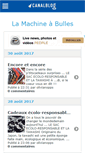 Mobile Screenshot of lamachineabulles.canalblog.com
