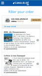 Mobile Screenshot of jesuisunraleur.canalblog.com