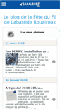 Mobile Screenshot of lafetedufil.canalblog.com