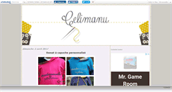 Desktop Screenshot of celimanu.canalblog.com