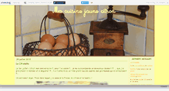 Desktop Screenshot of macuisinejaune.canalblog.com