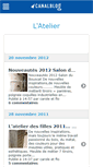 Mobile Screenshot of latelierdco.canalblog.com