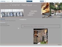 Tablet Screenshot of latelierdco.canalblog.com
