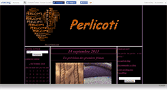 Desktop Screenshot of perlicoti.canalblog.com