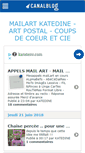 Mobile Screenshot of katedine.canalblog.com
