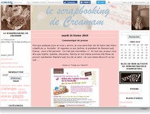 Tablet Screenshot of creamam.canalblog.com