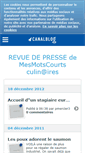 Mobile Screenshot of mesmotscourts.canalblog.com