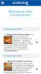 Mobile Screenshot of christhummm.canalblog.com
