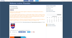 Desktop Screenshot of aidonsnotreterre.canalblog.com