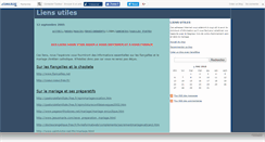 Desktop Screenshot of liensutiles.canalblog.com