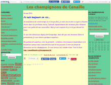 Tablet Screenshot of canailleaubois.canalblog.com