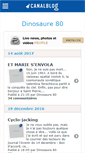Mobile Screenshot of dinosaure80.canalblog.com