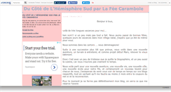 Desktop Screenshot of lafeecarambole.canalblog.com