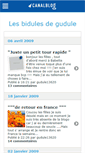 Mobile Screenshot of bidulesdegudule.canalblog.com