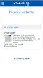Mobile Screenshot of ecofacile.canalblog.com