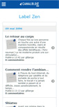 Mobile Screenshot of labelzen.canalblog.com
