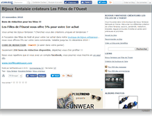 Tablet Screenshot of fillesdelouest.canalblog.com