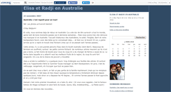 Desktop Screenshot of elisaetradji.canalblog.com