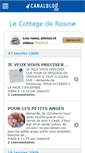 Mobile Screenshot of cottagederosine.canalblog.com