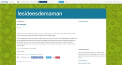 Desktop Screenshot of lesideesdemaman.canalblog.com