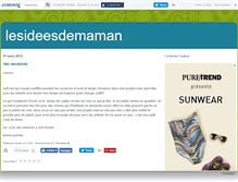 Tablet Screenshot of lesideesdemaman.canalblog.com