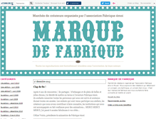 Tablet Screenshot of marquedefabrique.canalblog.com