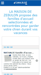 Mobile Screenshot of maisondezebulon.canalblog.com