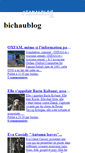 Mobile Screenshot of bichau.canalblog.com