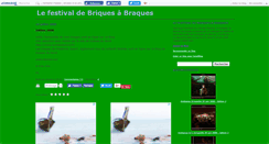 Desktop Screenshot of 2briquesabraques.canalblog.com