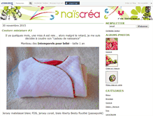 Tablet Screenshot of naiscrea.canalblog.com