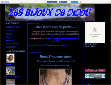 Tablet Screenshot of didou2beads.canalblog.com