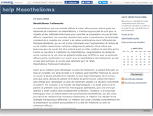 Tablet Screenshot of helpmesothelioma.canalblog.com
