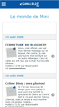 Mobile Screenshot of miniworld.canalblog.com