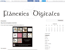 Tablet Screenshot of flaneuse.canalblog.com