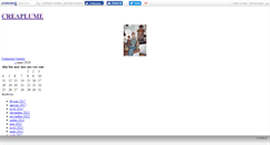 Desktop Screenshot of creaplume.canalblog.com
